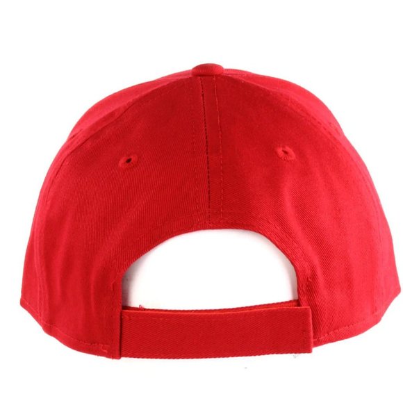 NWT Disney Minnie Mouse Embroidery Red Cap Cotton Adjustable Closure Minnie Hat - Picture 2 of 4